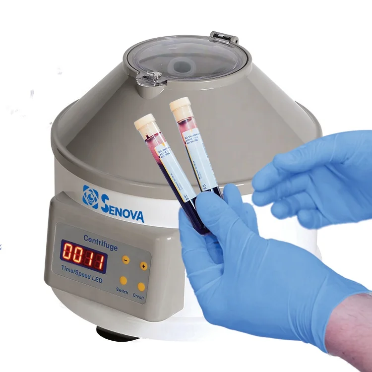 

Small Mini Portable LED Digital 4000RPM 800D Blood Clinical Plasma Lab Centrifuge