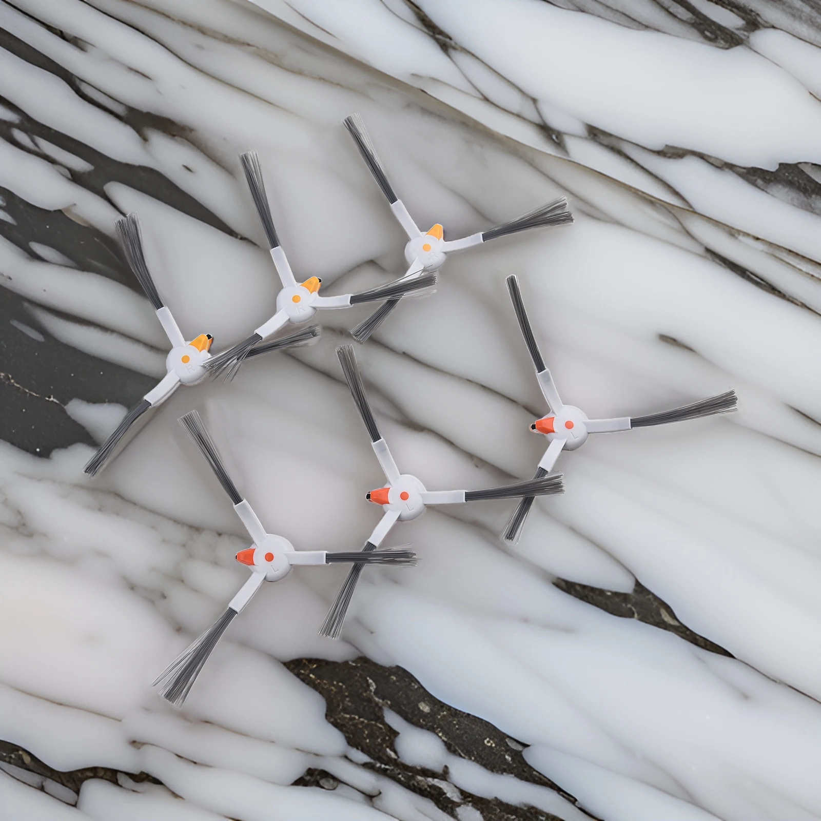 6 сменных боковых щеток для интеллектуального пылесоса ABIR X5/X6/X8 запасная боковая