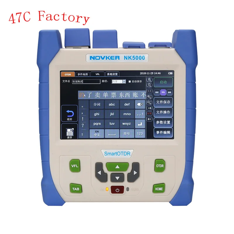 

Wholesale Price Fiber Optical Mini OTDR Meter 28dB / 26dB NK5000 Fiber Optic Equipment Otdr