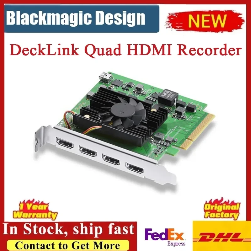 Decklink quad hdmi recorder. Blackmagic плата blackmagic decklink quad hdmi recorder. decklink quad.