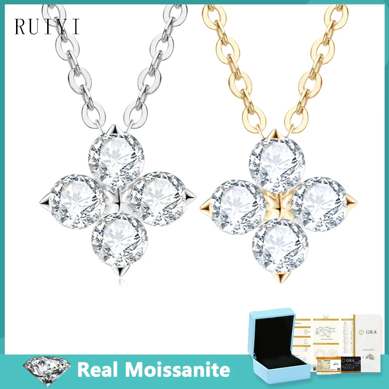 Ожерелье женское из серебра 925 пробы с бриллиантом карата