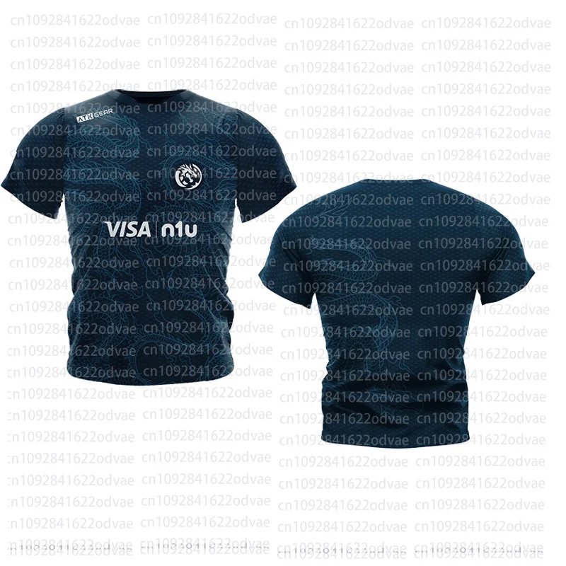 Leviathan 2024 Jersey T-Shirt VCT Aspas Team Valorant Shirt Men's Women's Fan Uniform Game Fans Dragon Pattern Tees