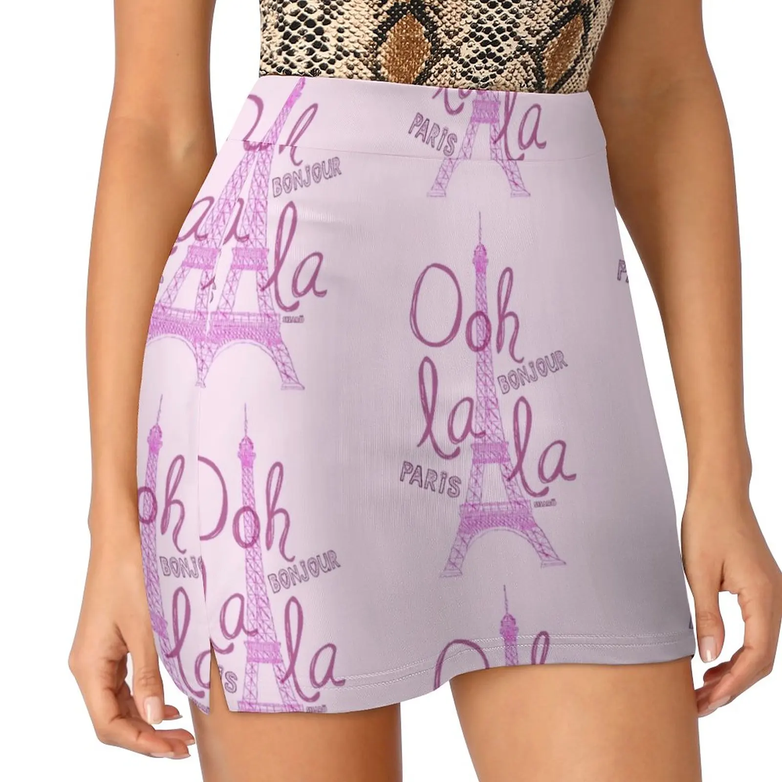 О-ла! Юбка-брюки вечерние платья короткая юбка для женщин