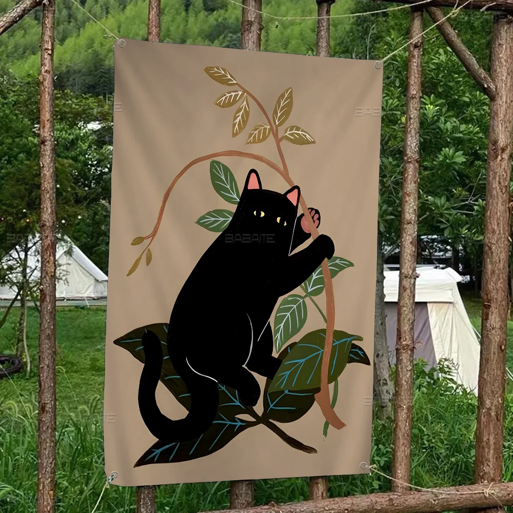 Абстрактное искусство кота большой размер магазин художественная акция