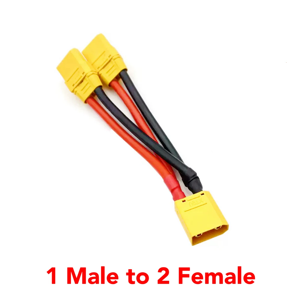 

XT90 Параллельный разъем для аккумулятора, 10AWG, 10см