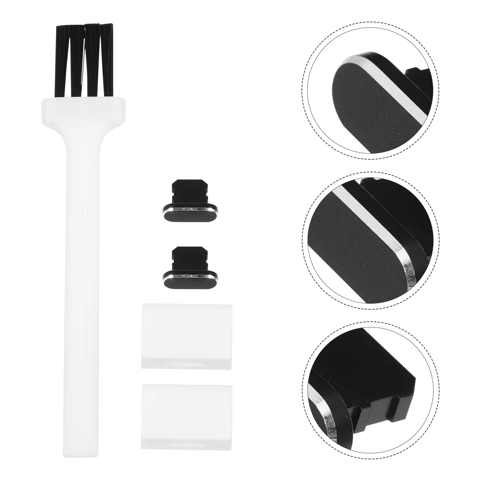 

1 Set Mobile Phone Dust-poof Stopper Charging Jack Anti-dust Plugs Stoppers