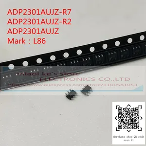 [10pcs]100%New original: ADP2301AUJZ-R7 ADP2301AUJZ-R2 ADP2301AUJZ Mark: L86 - 1.2A 20V 1.4MHz SOT-23-6/TSOT-6