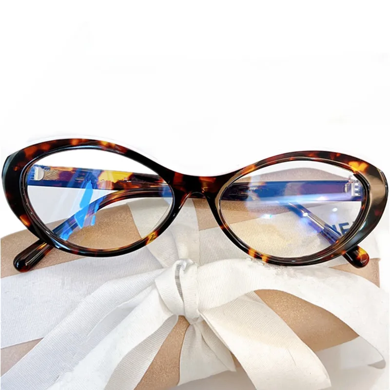 

Fashion New Style Women Small Oval Frame 57-17-140 Italy Plank Fullrim Glasses for Prescription Sunglasses Goggles