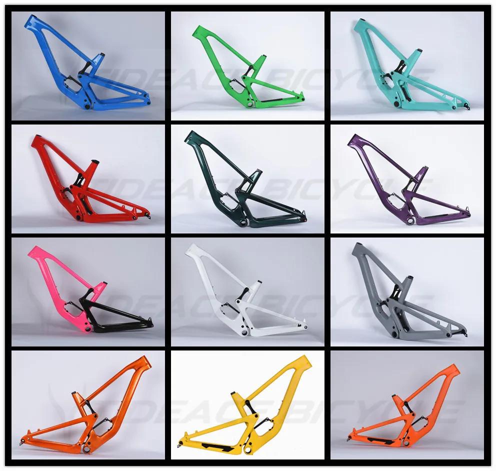 T1000 AM рама горного велосипеда из углеродного волокна с полной подвеской BB92 148*12 мм