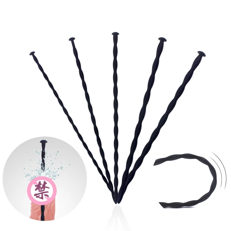 Силиконовый катетер для уретры расширитель массажер стимуляция конского глаза