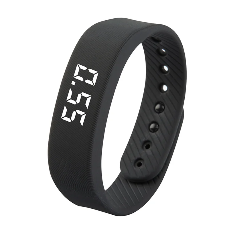 

T5 Smart Multifunctional Wristband Fitness Bracelet IP65 Waterproof Sports LED Activity Sleep Tracker Smart Watch Pedometer Best