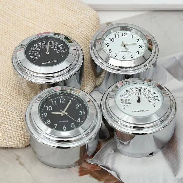 1 шт. универсальные водонепроницаемые часы с креплением на руль мотоцикла