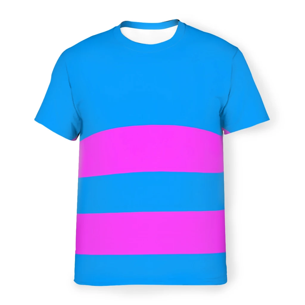 

Undertale Polyester TShirts Shirt And Dress Inspired By Frisk Personalize Homme Thin T Shirt New Trend Clothing