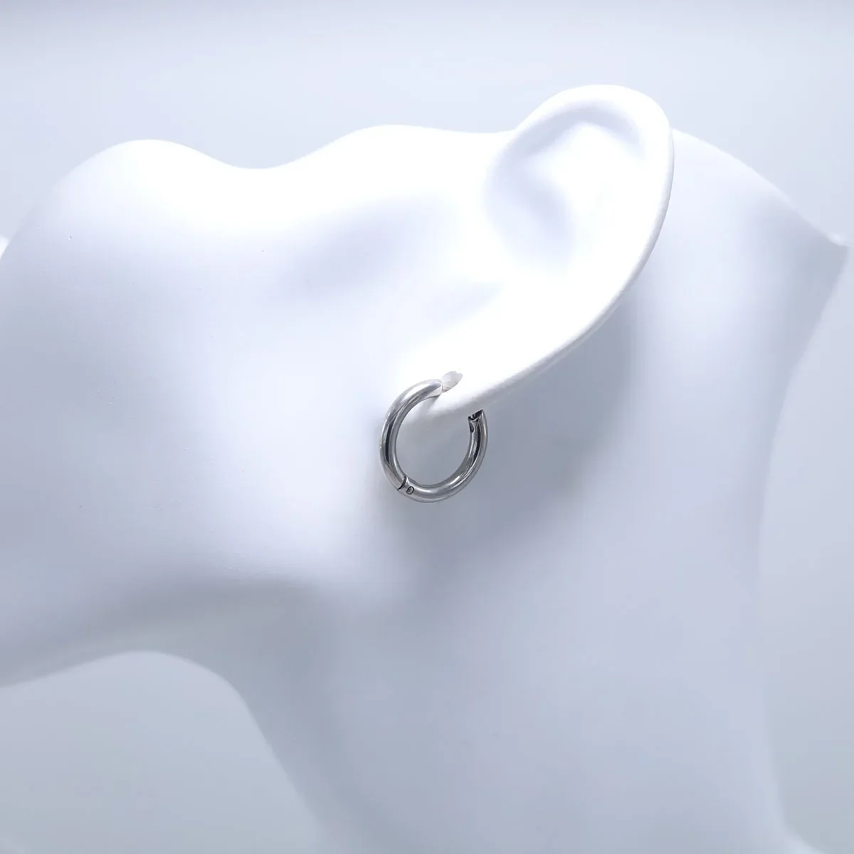 wa marka najwyższej jakości stal tytanowa podwójnie ranne cyfry rzymskie kryształowe kolczyki dla kobiet biżuteria na prezent