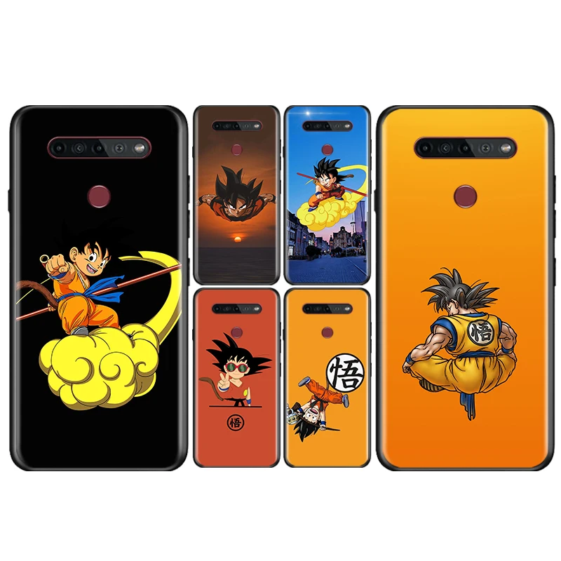Мультяшный Goku Dragon Ball для LG K92 K42 K22 K71 K61 K51S K41S K30 K20 2019 Q60 V60 V50 S V40 V30 G8S G8 X черный цвет |
