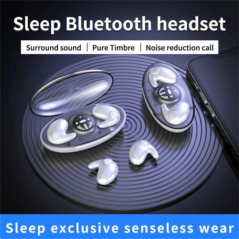

2023 TWS Wireless Bluetooth 5.3 Headphones Noise Canceling 9D HIFI Music Headset Sports Waterproof Earphone For Iphone/Xiaomi