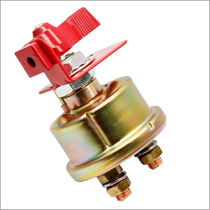 

Universal Forklift Excavator-Marine Battery Disconnect Switch Battery Isolator Disconnect Switch With Lock Bracket