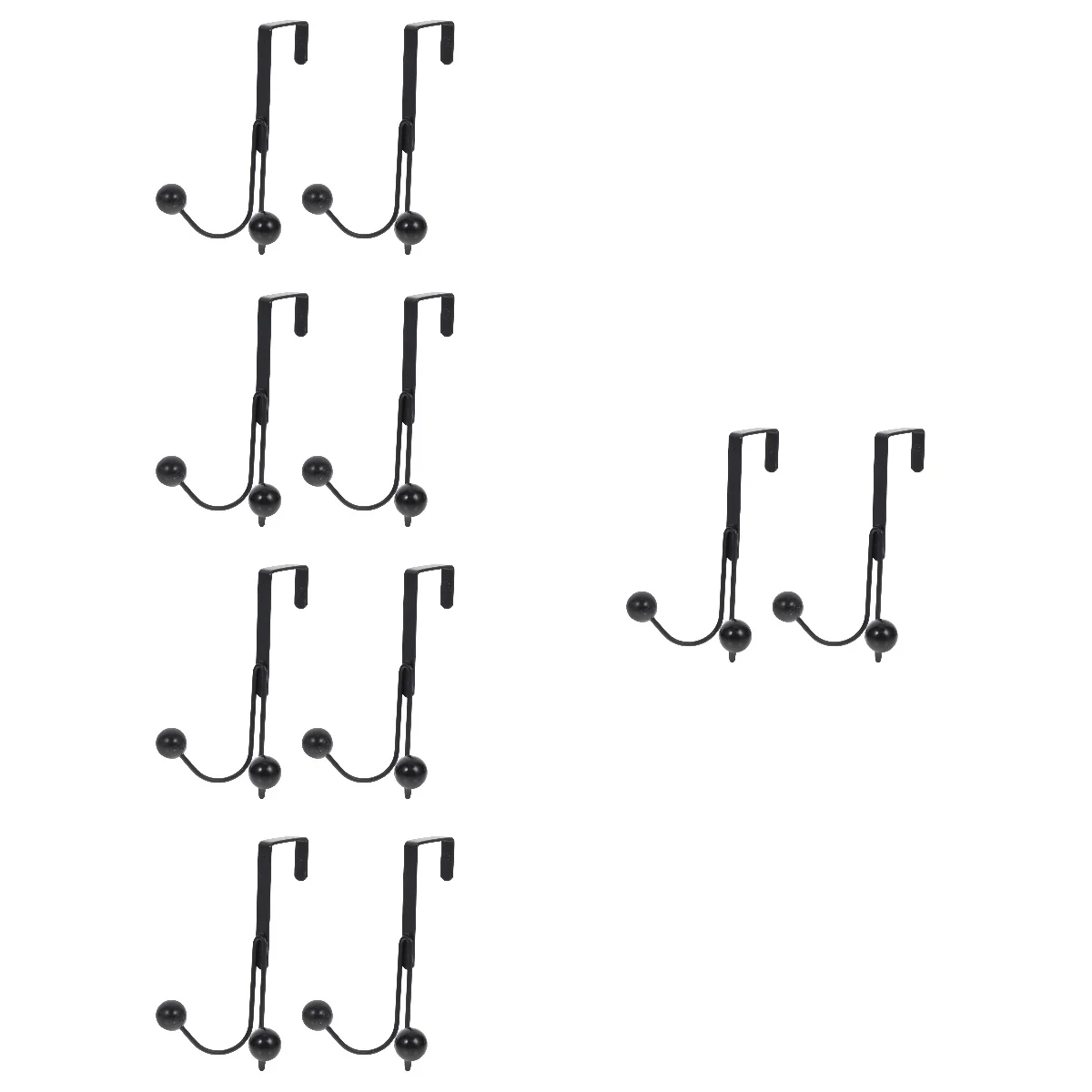 

Hook Door Hanger Wall Rack Towel Coat Key Clothes Decor Free Hanginghallway Bathroom Wreath Behind Entryway Punch