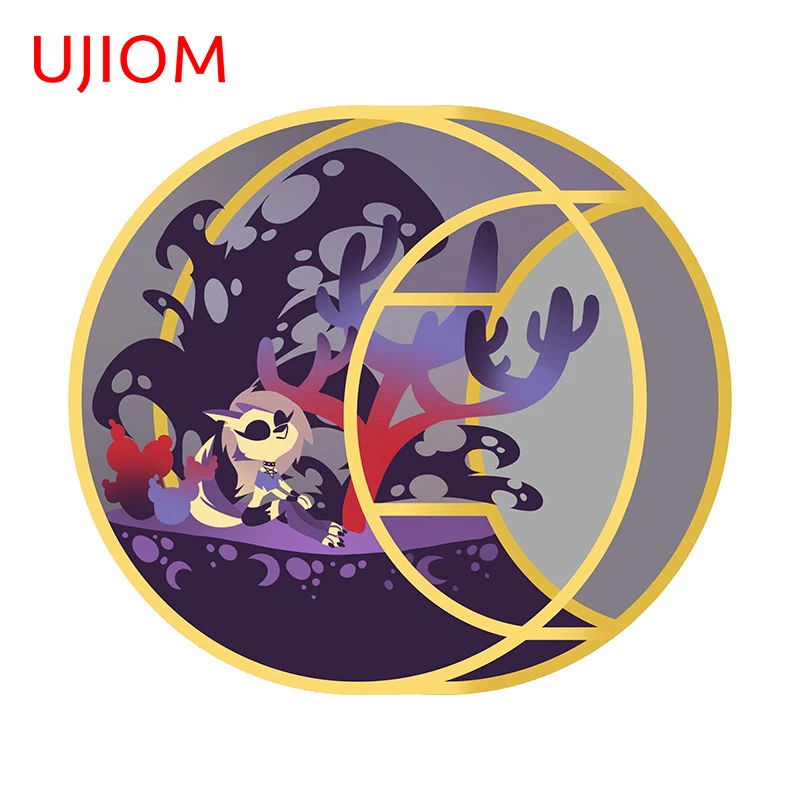 Виниловая наклейка для ноутбука холодильника спальни 13X11 6 см