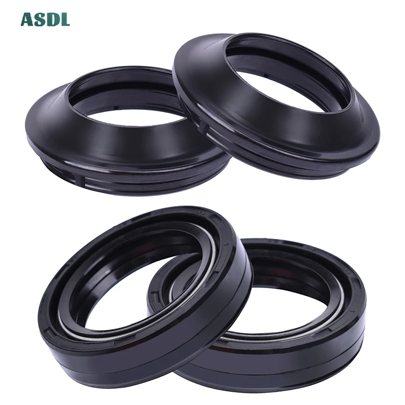 

33x46x11 33x46 Motorcycle Front Fork Oil Seal With Spring & Dust Seal Cover Lip for Kawasaki KZ440 KZ 1982-1983 KX65 2000-2017