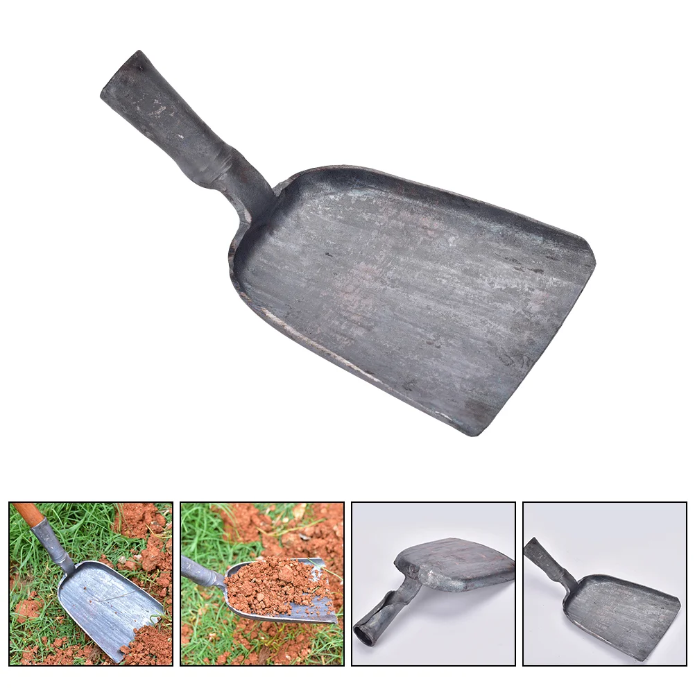 

Ash Stove Scoop Coal Fireplace Hand Garden Tool Spade Coals Steel Soil Made Outdoor Head Snow Fire Spades Tools Gardening