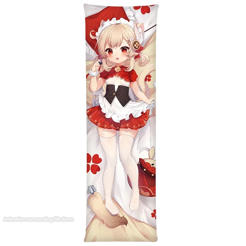 Игра Genshin Impact Dakimakura Klee наволочка костюм подушка для тела двусторонняя косплей