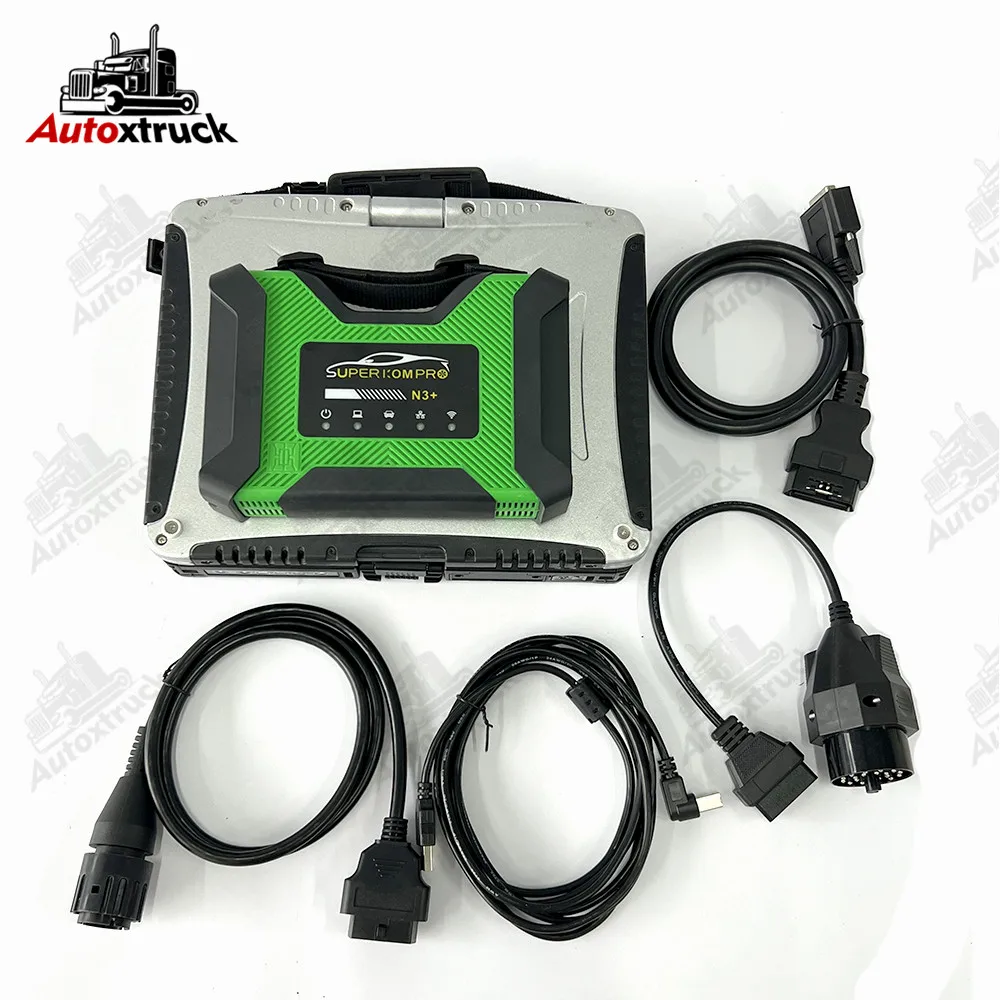 

Диагностический сканер CF19, диагностический сканер OBD2 для ноутбука SUPER ICOM PRO N3 с интерфейсом USB 3,0 и поддержкой двойного рассеивания тепла