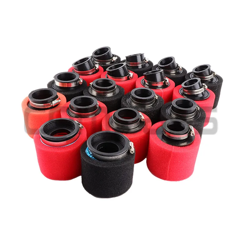 

Straight and Elbow Foam Air Filters 35mm 38mm 42mm 45mm 48mm 50mm 60mm Sponge Cleaners Moped Scooters Mud Pit Bikes Motorcycles