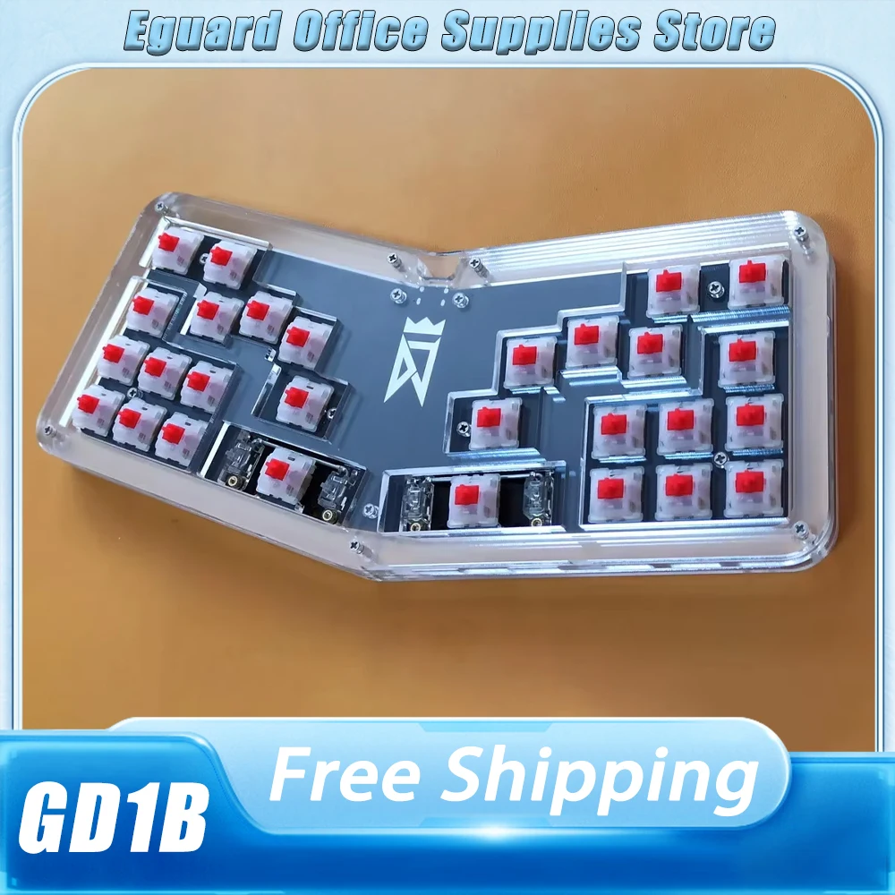 Механическая клавиатура Winry GD1B проводная мини-клавиатура горячая замена