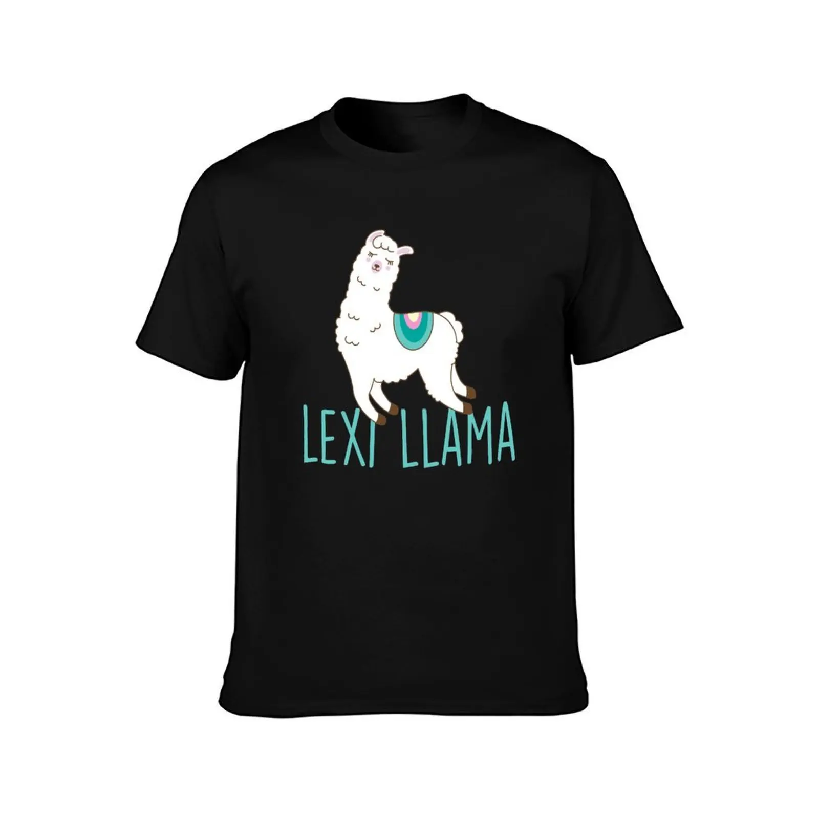 Фото Футболка Lexi Hensler Lexi Llama Легкая повседневная летняя футболка №2