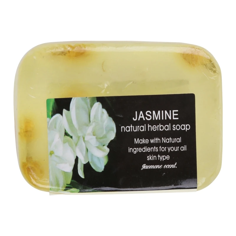 

90g Natural Jasmine Flower Essential Oil Handmade Soap Aromatherapy Fragrant Face Skin Cleansing Moisturizing Whitening