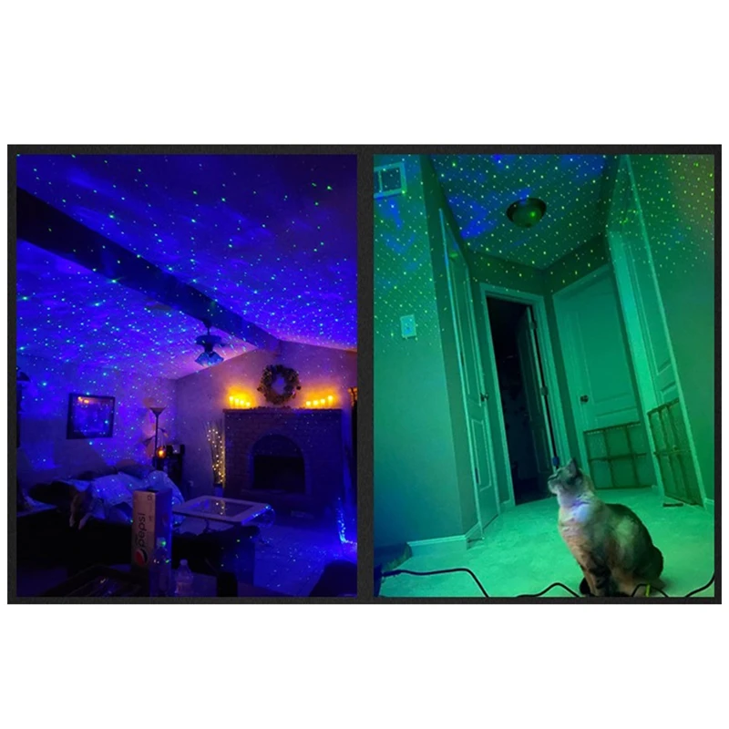 Акция! Умный проектор Aurora Light 2.0 цветов Северный Ночной светильник белый шум