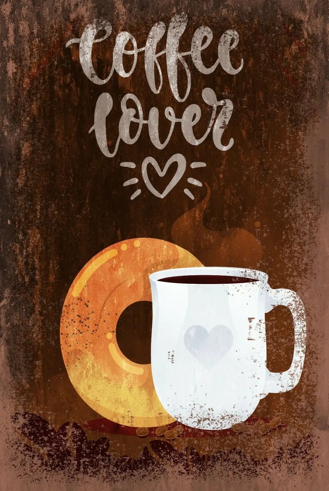 

Coffee Lover Vintage Funny Metal Tin Signs Poster for Home Bar Pub Club Kitchen Diner Man Cave Wall Decor