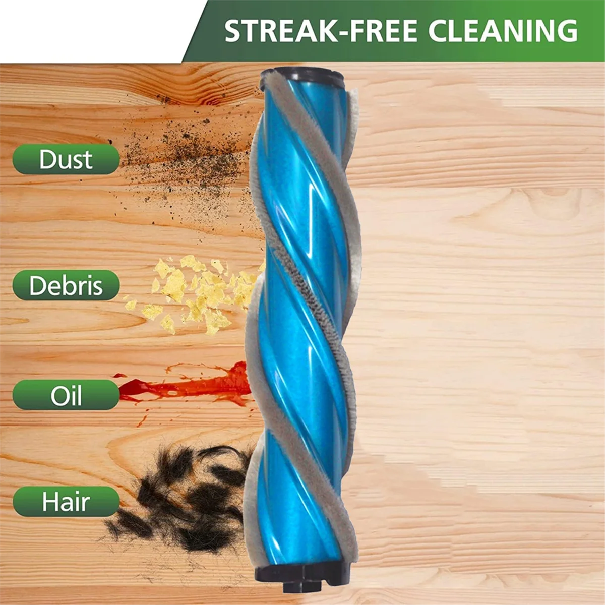 Запасные части роликовая щетка для беспроводного пылесоса Ultenic U11/Pro основная