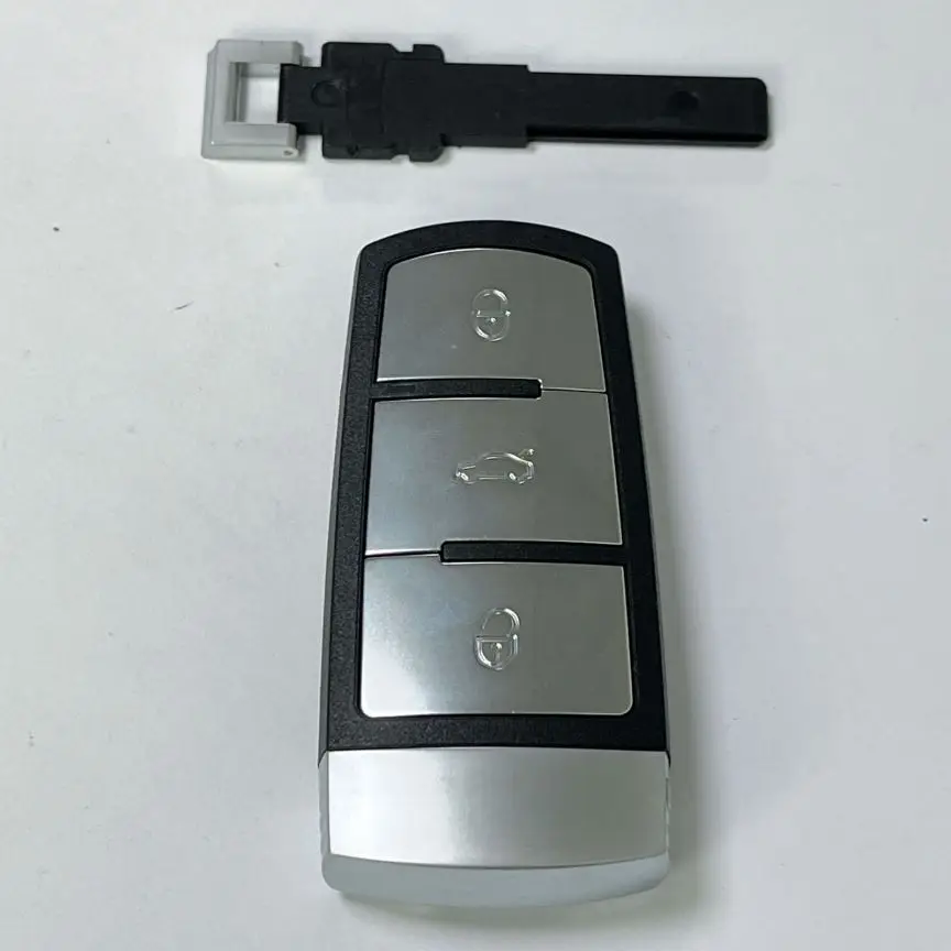 

Чехол для автомобильного ключа с 3 кнопками для Volkswagen VW Passat CC B6 B7 B7L 3C R36 Maogotan B5