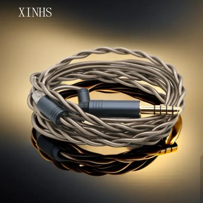Фото XINHS K04 2-жильный бескислородный медный серый обновленный кабель №1