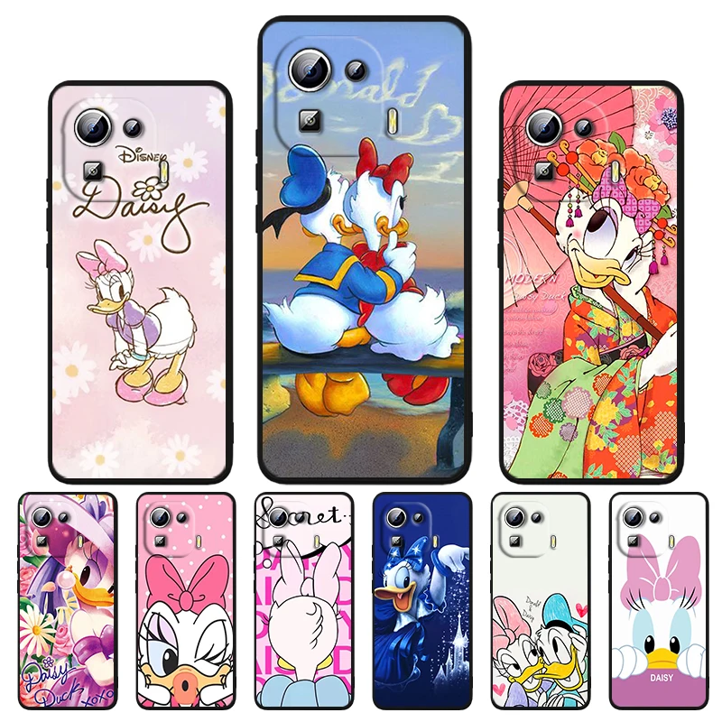 

Disney Cartoon Daisy Duck Silicone Soft Cover For Xiaomi Mi 12 11i 11 10T 9T 9 Note 10 Ultra Lite Pro 5G Phone Case