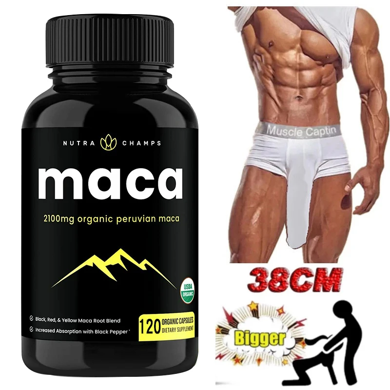 

Natural Maca Root Super Performance Supplement - Supports Endurance, Strength Supplement Promotes Muscle Growth