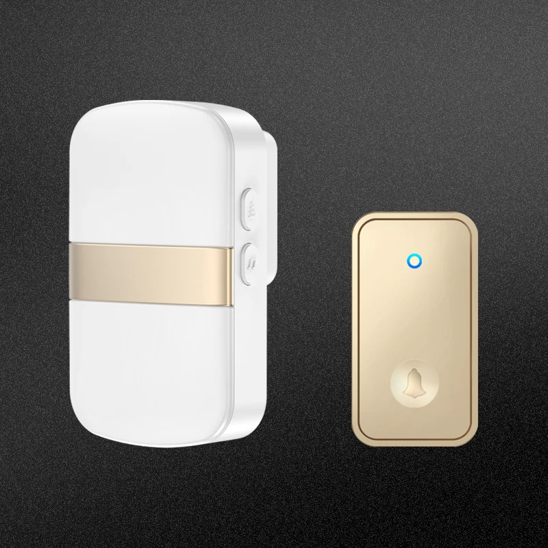 

CACAZI Беспроводной дверной звонок Золотой