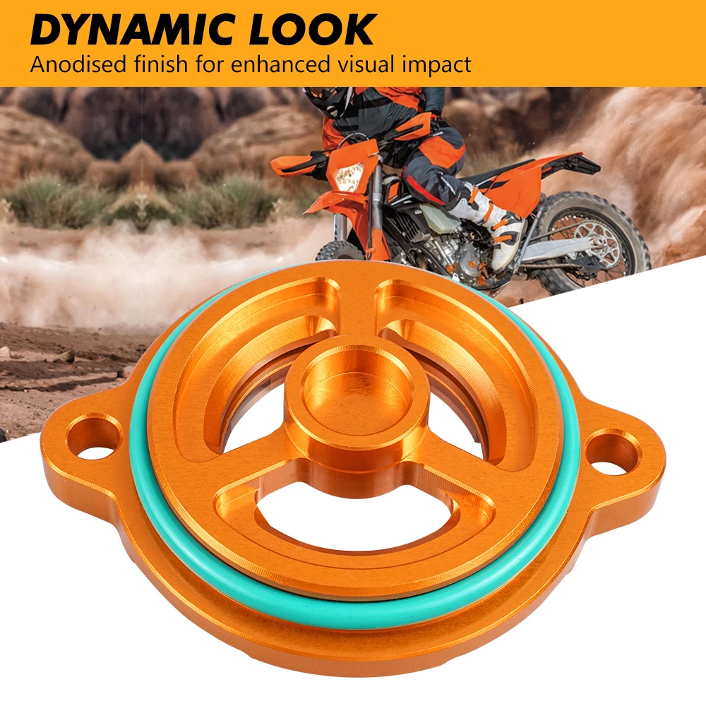 Прозрачная крышка масляного фильтра двигателя мотоцикла для KTM 690 SMC R Enduro 2008-2022 2021