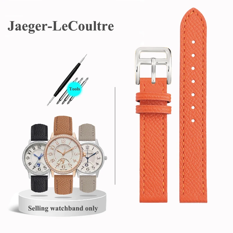 

High Quality Genuine leather bracelet Watchband 14mm 16mm 18mm 20mm for Jaeger-LeCoultre series cowhide leather women's Strap