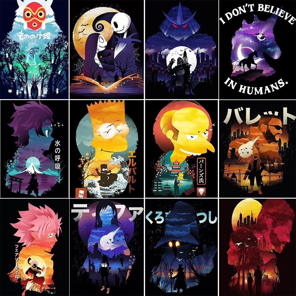 

Полноразмерная/круглая алмазная живопись 5D, «сделай сам», Волшебная кошка, животное стразы, инкрустация, вышивка, подарок, Настенная картин...