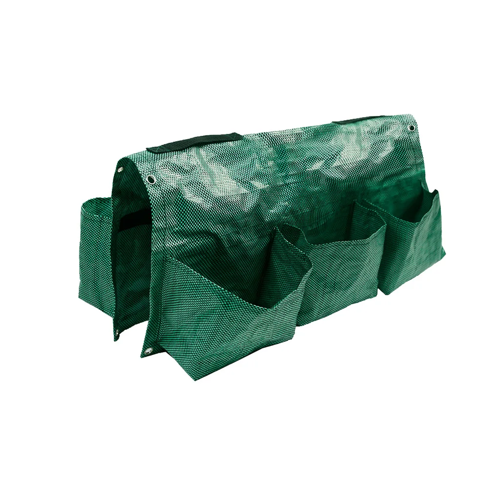 

Garden Planter Container Grow Bag with Six Pockets Home Decoration Yard Hanging Green Plant Flower Grow Case Bag