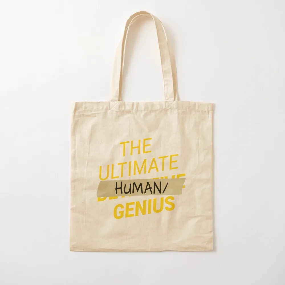 B99 - Ultimate Human slash Genius Tote Bag Тканевая сумка Женские сумки Холщовая большая