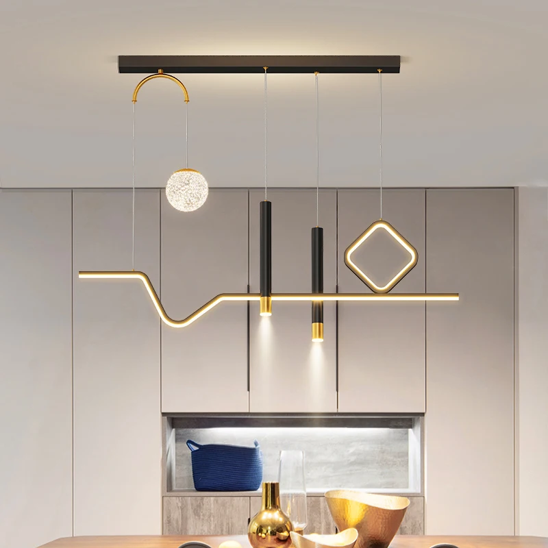 

Led Art Chandelier Pendant Lamp Light Room Decor Christmas Decoration Home Salon Ceiling Dining Indoor Lampadario