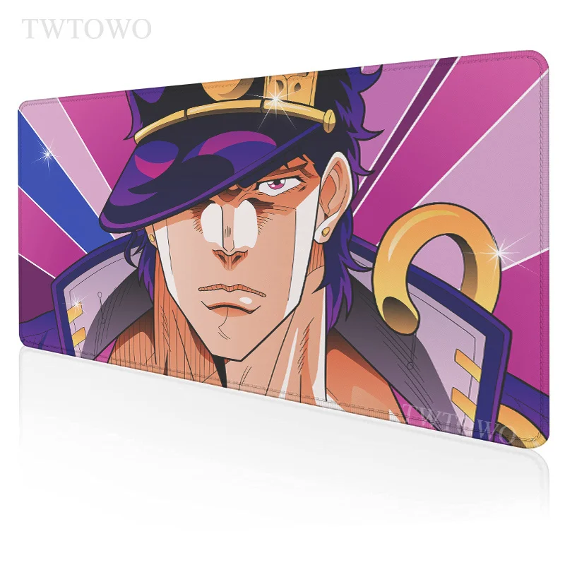 

Anime Jojo's Bizarre Adventure Mousepad Computer HD XXL keyboard pad Desk Mats Soft Laptop Gamer Office Anti-slip Mice Pad