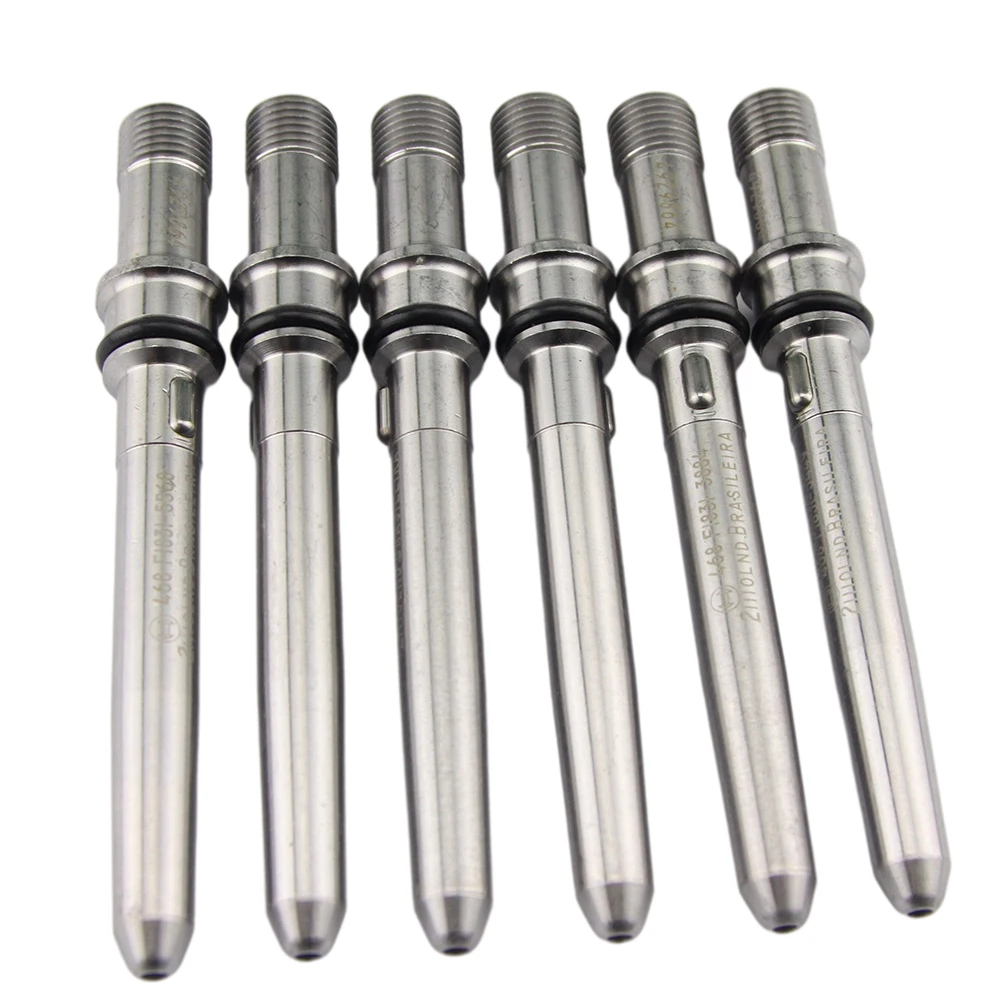

6Pcs Injector Connection Pipe 4931173 68005335AA 4929864 4928589 For 03-12 Dodge Cummins Diesel 5.9L 6.7L Engine Connection Rod