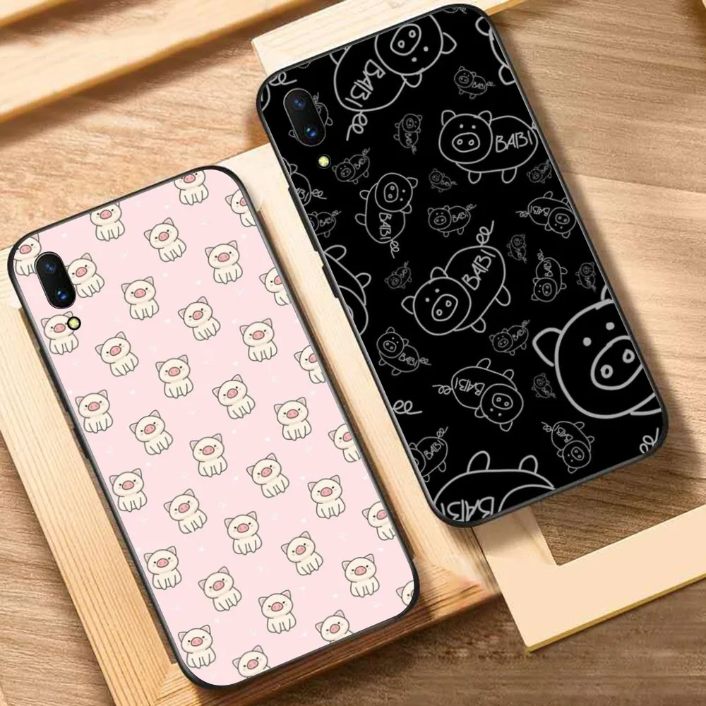 Чехол для телефона с рисунком розовой свиньи Huawei Y9 6 7 5 Prime Enjoy 7s 8 plus 7a 9e 9plus 8E Lite Psmart