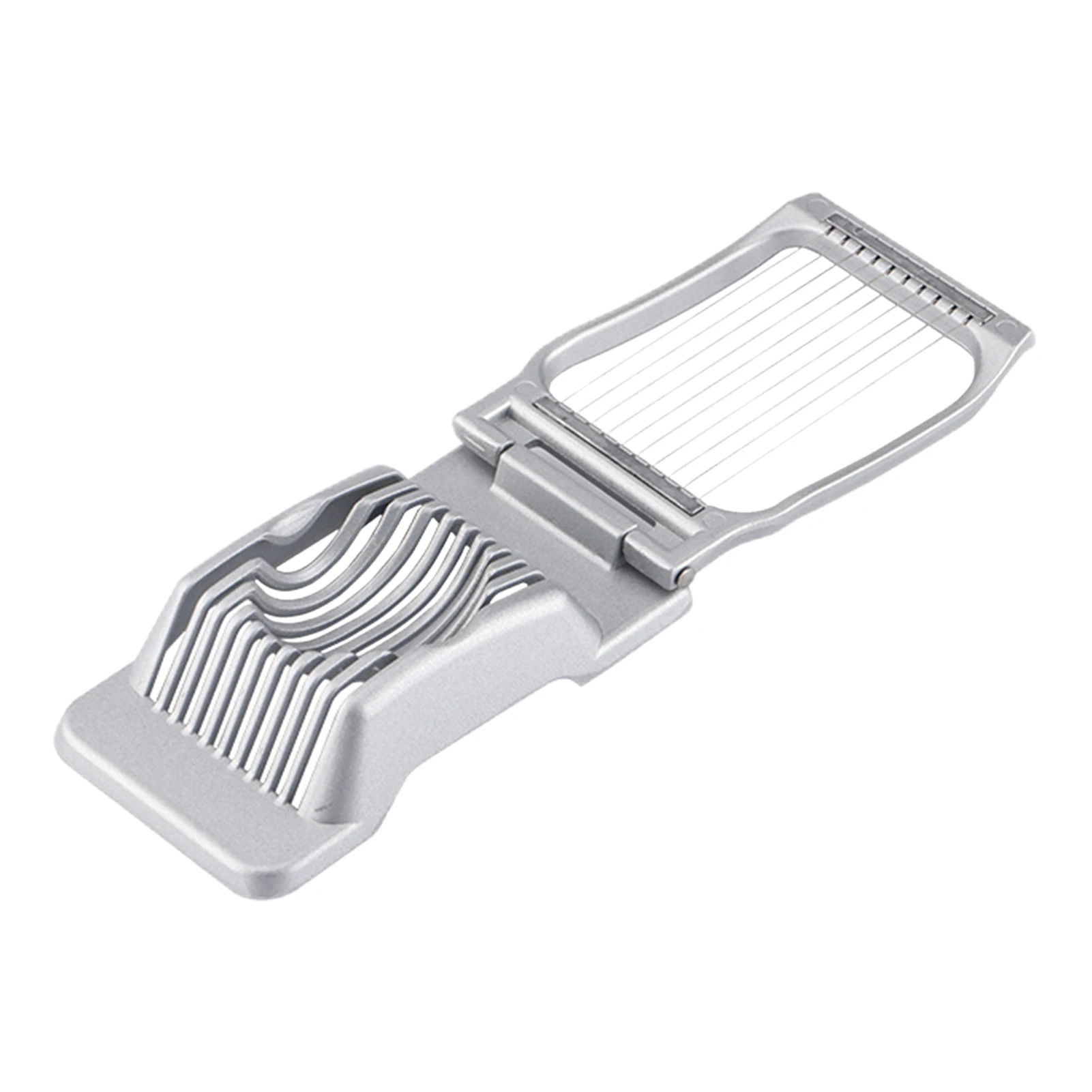 

Hot Sale Multifunctional Egg Cutter Stainless Steel Wire Egg Slicer Sectioner Cutter Molds Portable Meat Cutter Kitchen Gadgets