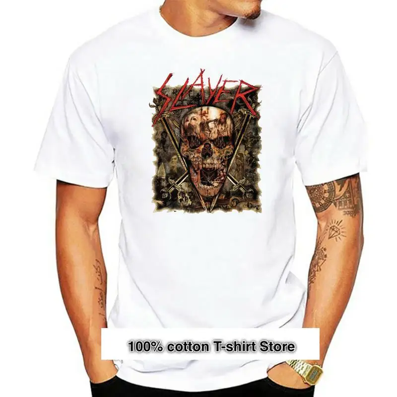 

Camiseta de Slayer con Anthrax, уличная одежда для мужчин, 25, 6, 2022